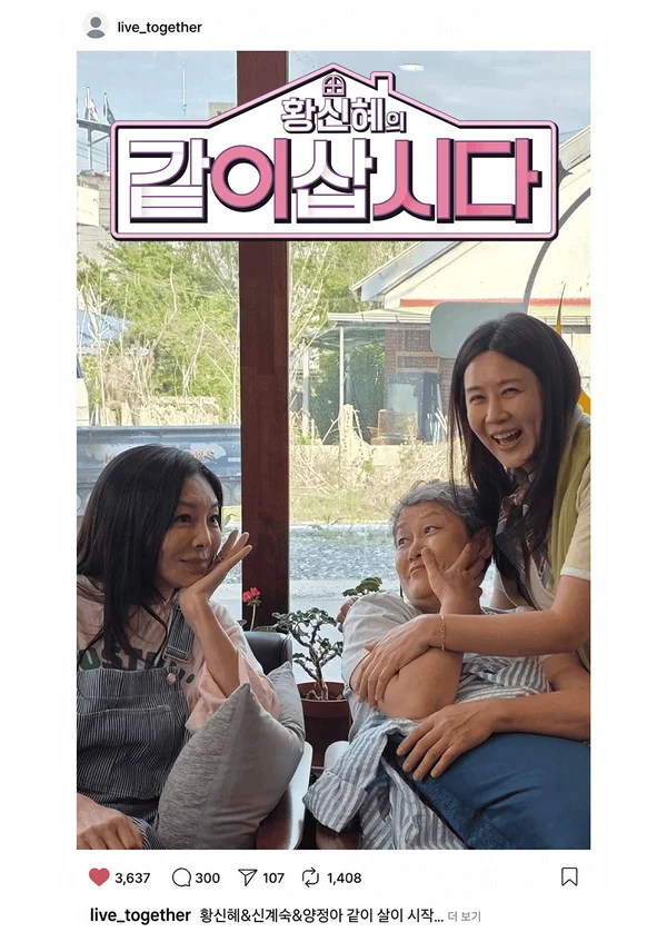 황신혜의 같이 삽시다