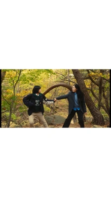 자매의 등산